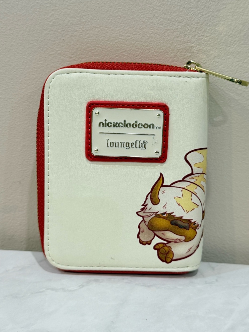 🔥 Loungefly Avatar The Last Airbender Aang Appa Zip Around Wallet EC🔥